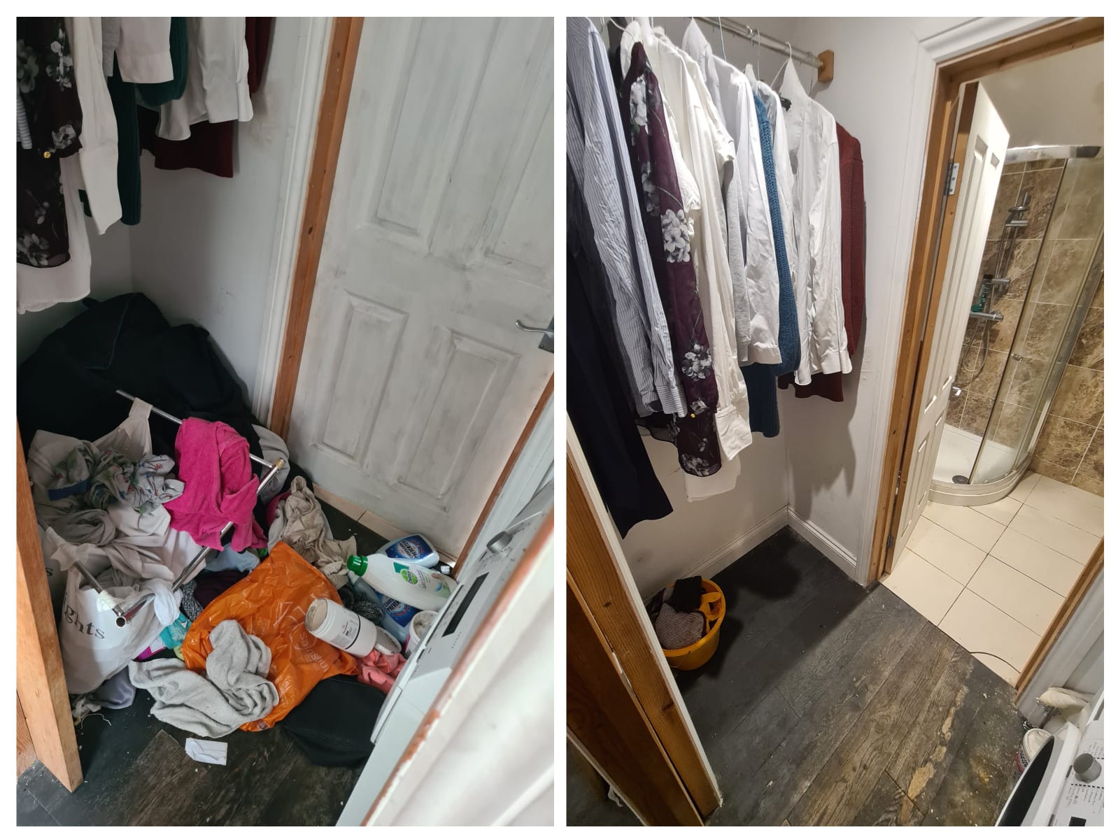 Wardrobe declutter and reset